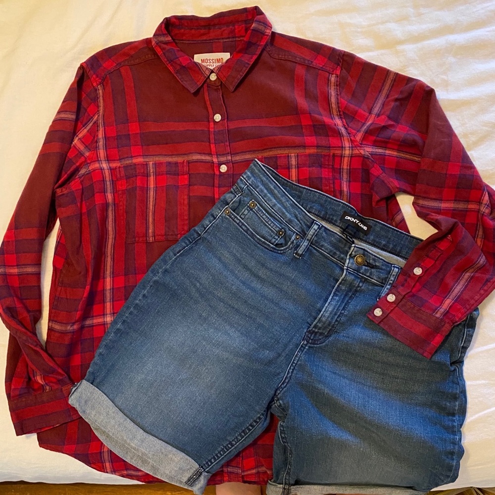 DKNY Denim Bermuda Shorts - sz 12